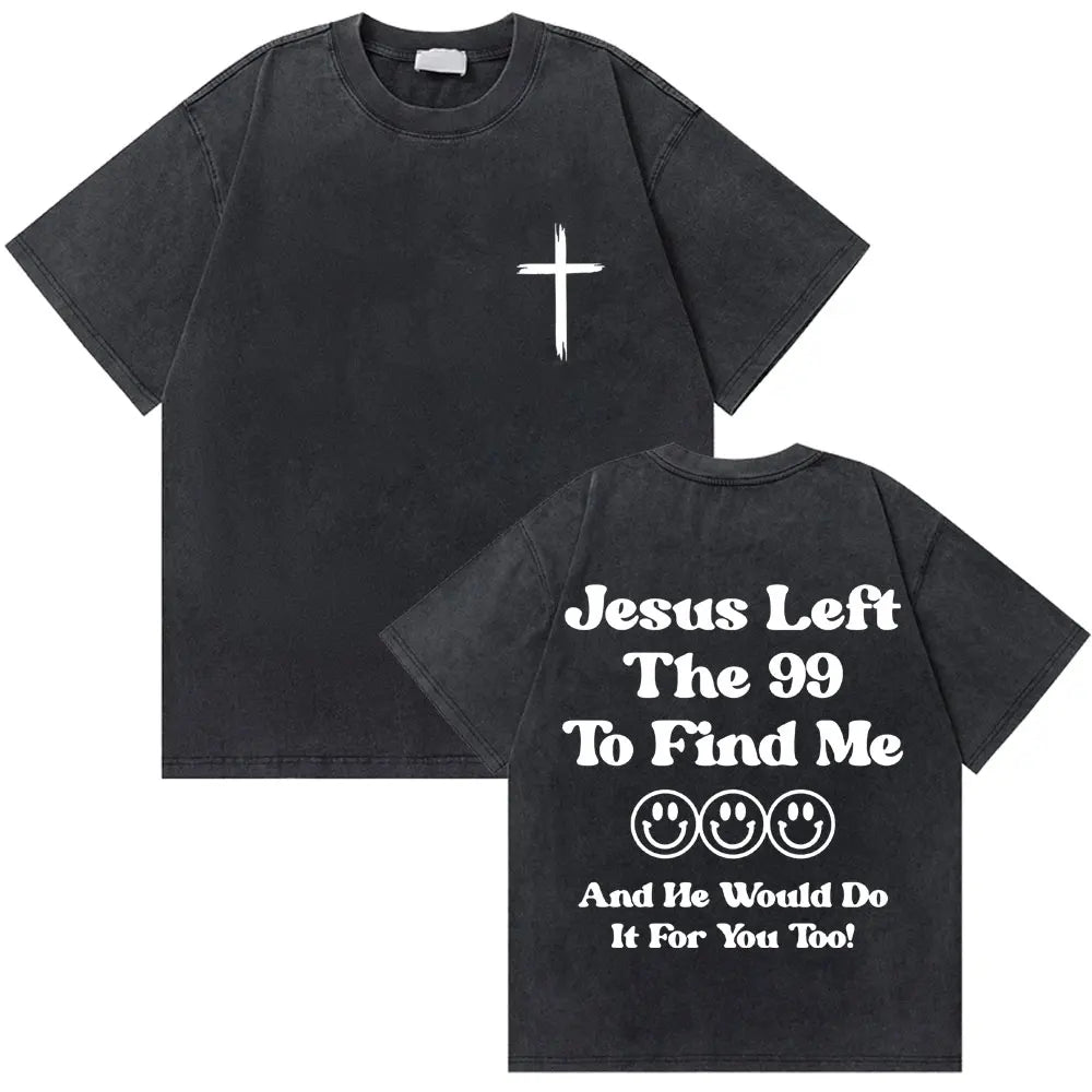 Vintage Washed Religious Shirt 