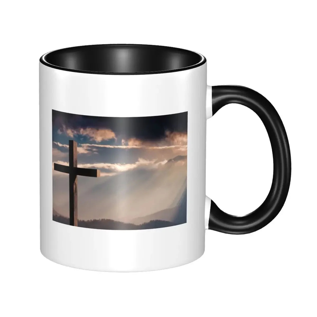 Caneca Cruz Cristã de Jesus