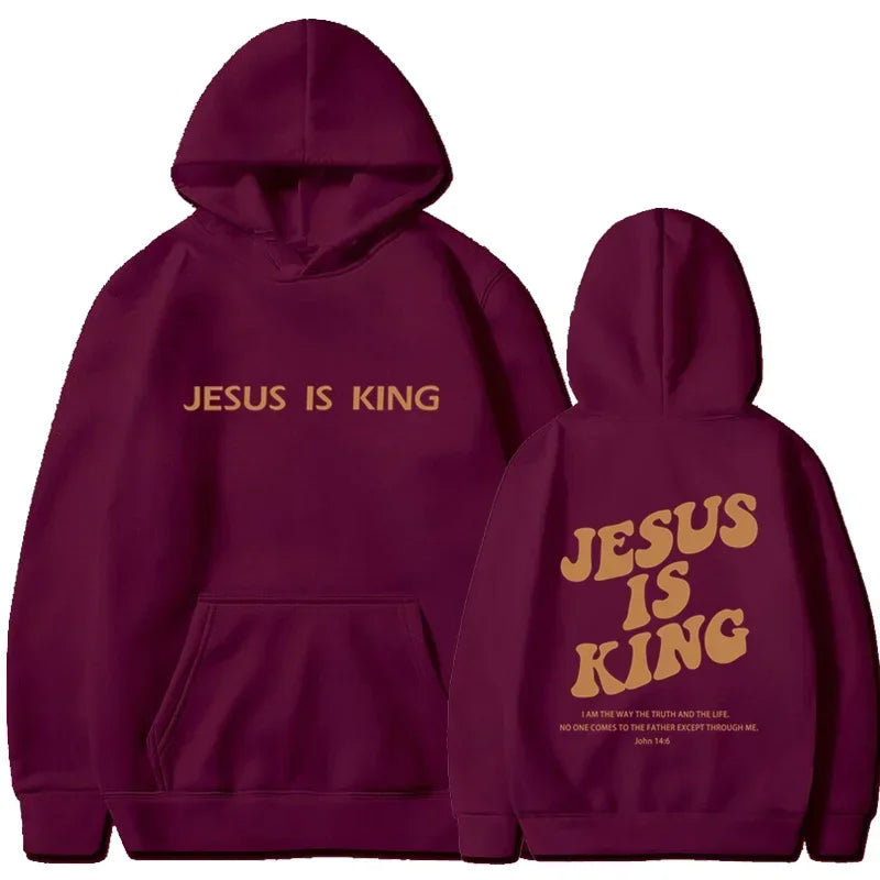 Jesus Is King Men’s Hoodie