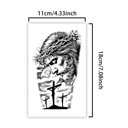 Calvary Scene Temporary Tattoo