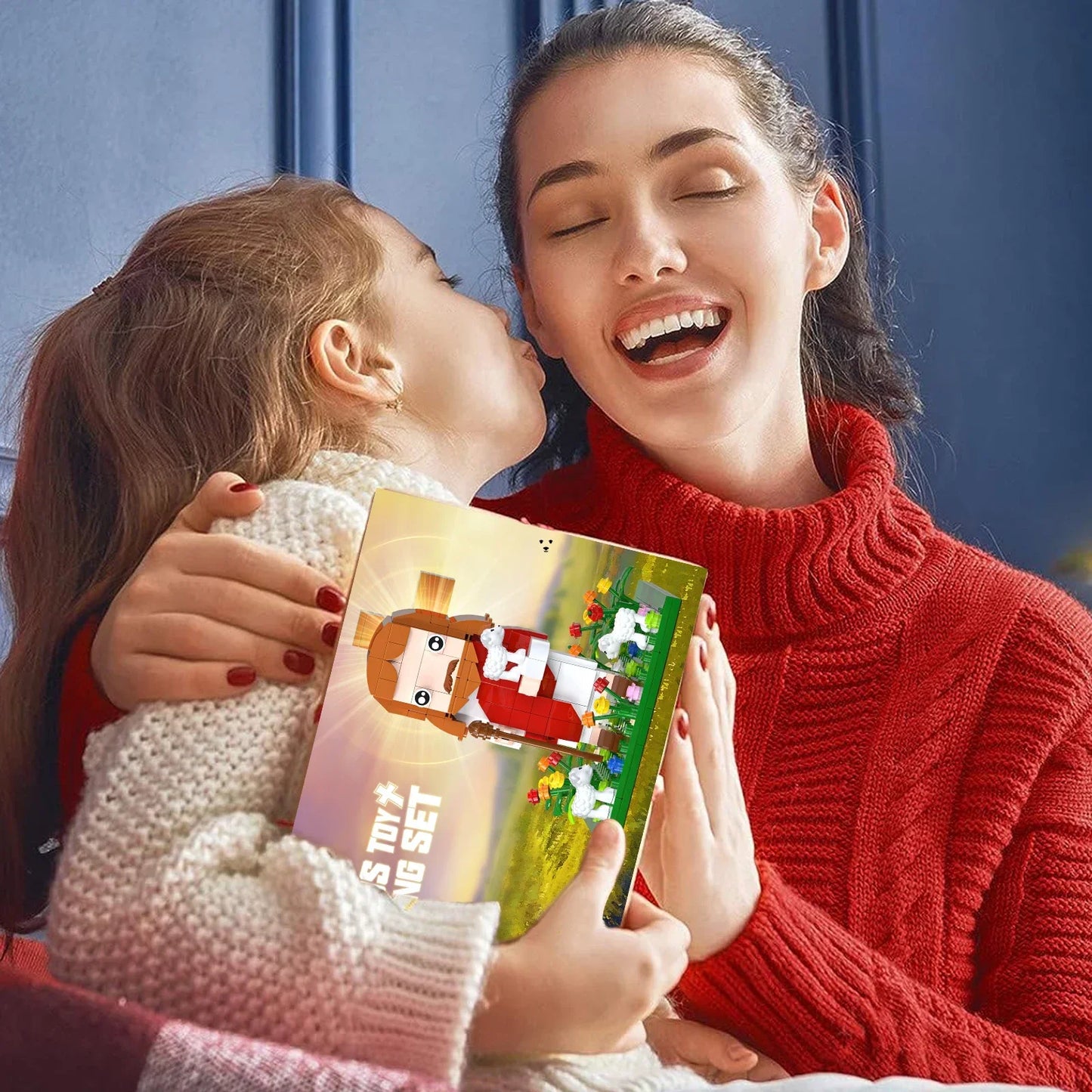 Jesus Building Blocks Set Décor 