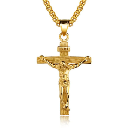 Christian Cross Pendant Necklace