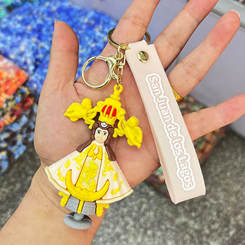 Soft PVC Devotional Keyrings