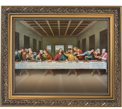 Holy Supper Christian Wall Art Ornate