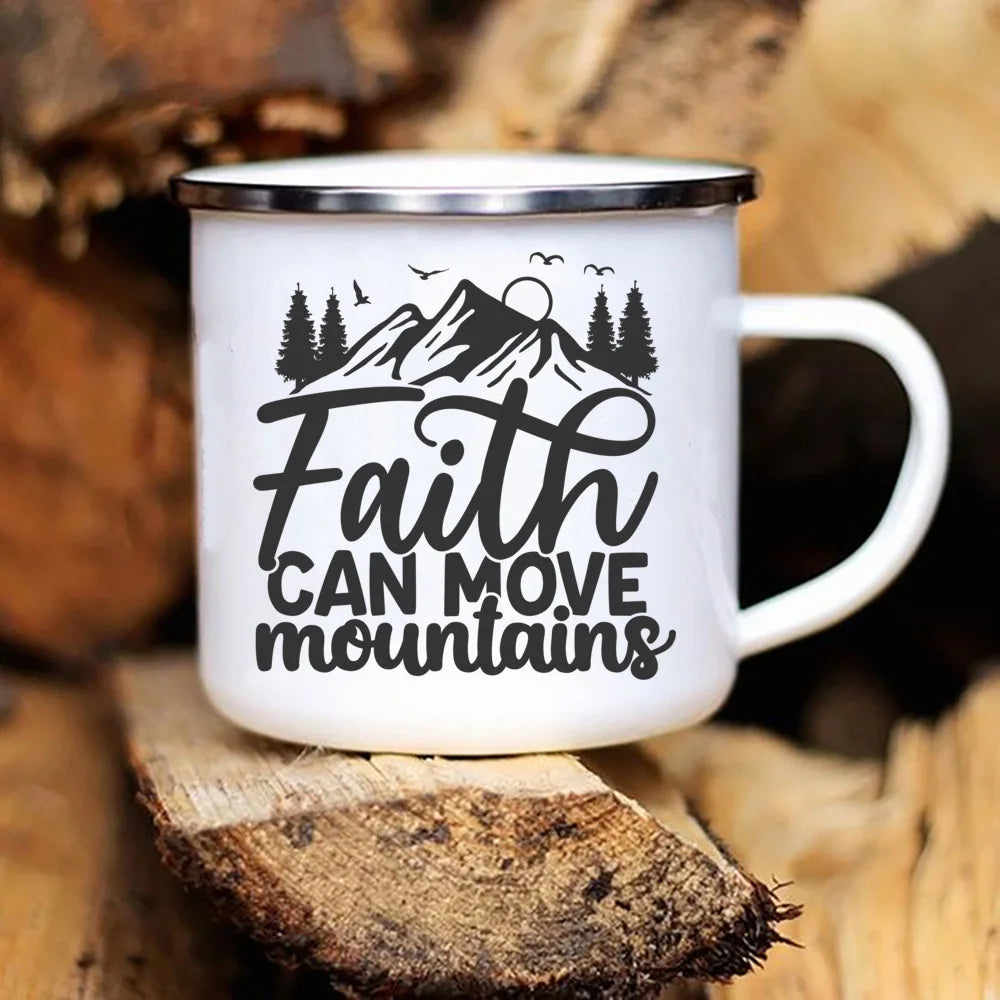 Faith Can Move Mountains Mugs
