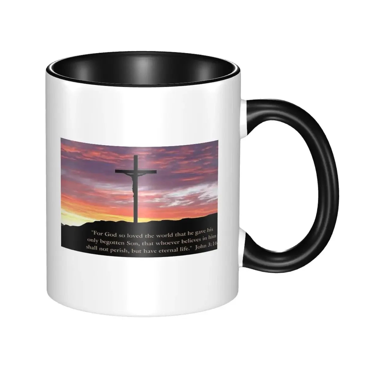 Caneca Cruz Cristã de Jesus