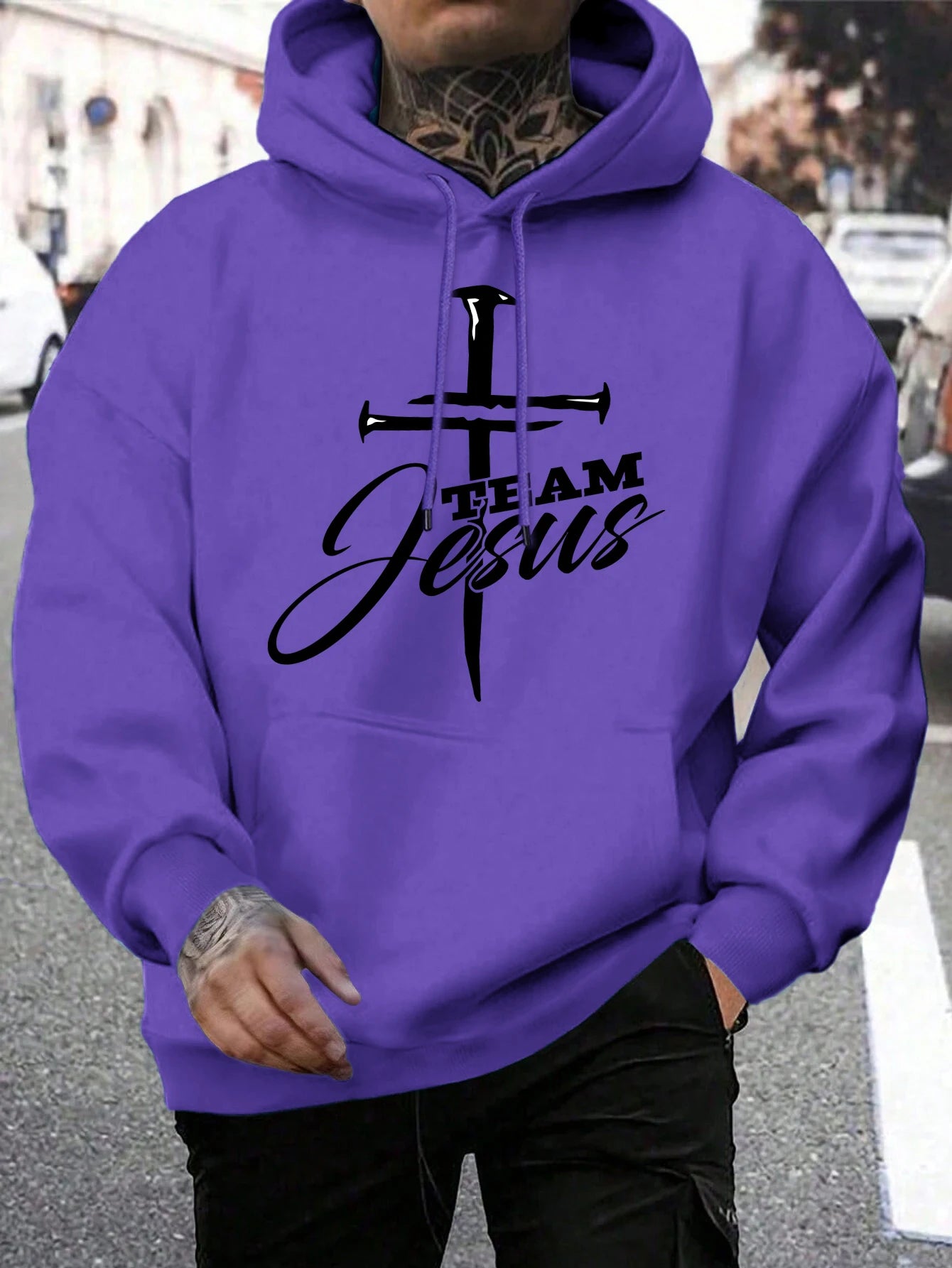 Team Jesus Letter Sweatshirt 