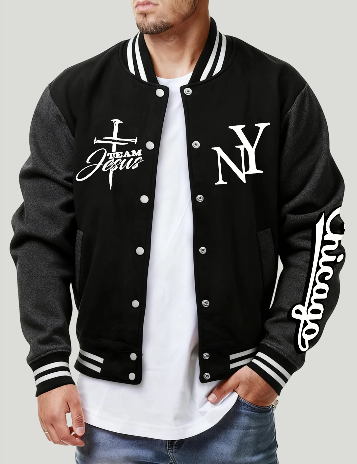 Team Jesus Fleece Jackets 