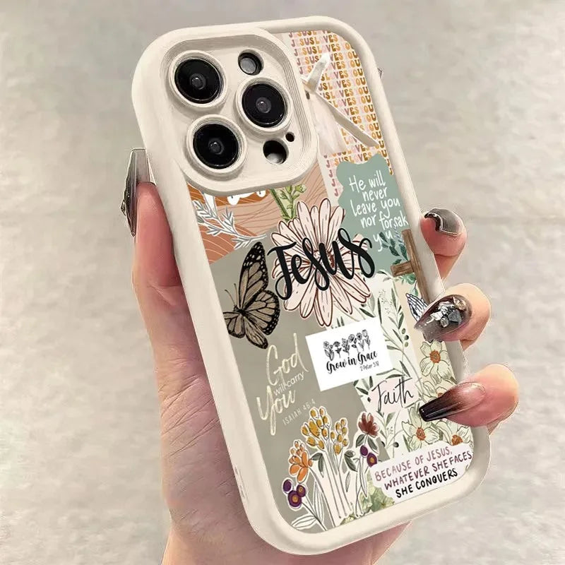 Collage Christian Faith Phone Case