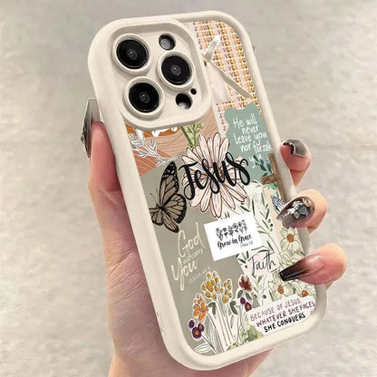 Collage Christian Faith Phone Case