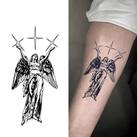 Angel of God Temporary Tattoo