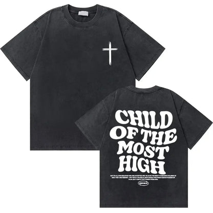 Vintage Washed Religious Shirt 