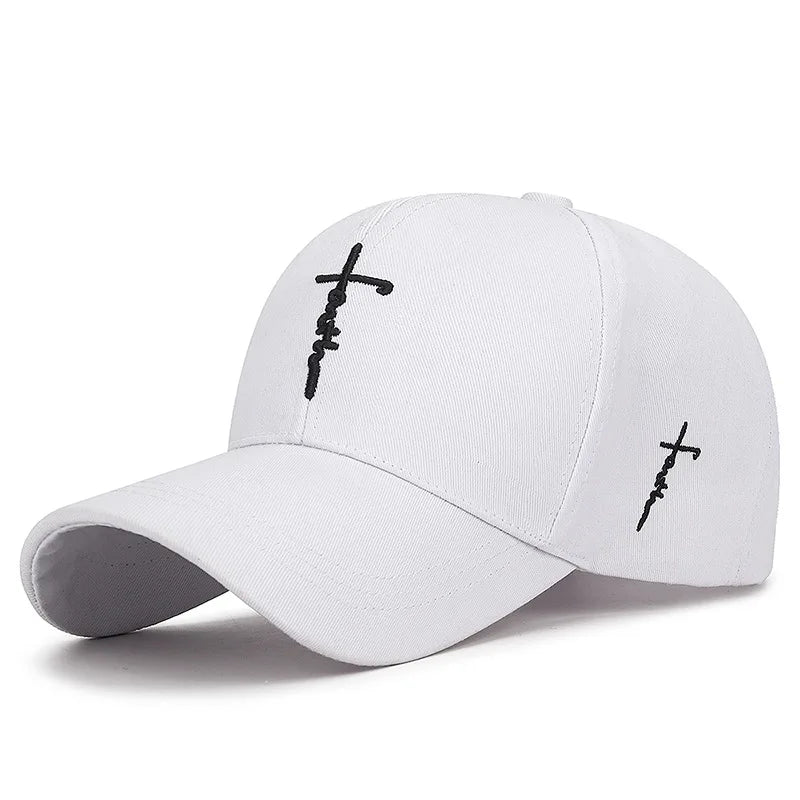 Faith Cross Christian Baseball Cap