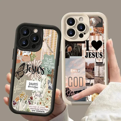 Collage Christian Faith Phone Case
