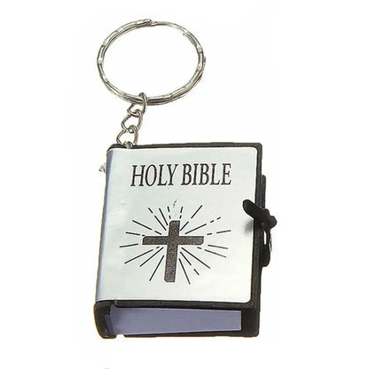 Miniature Holy Bible Keyring
