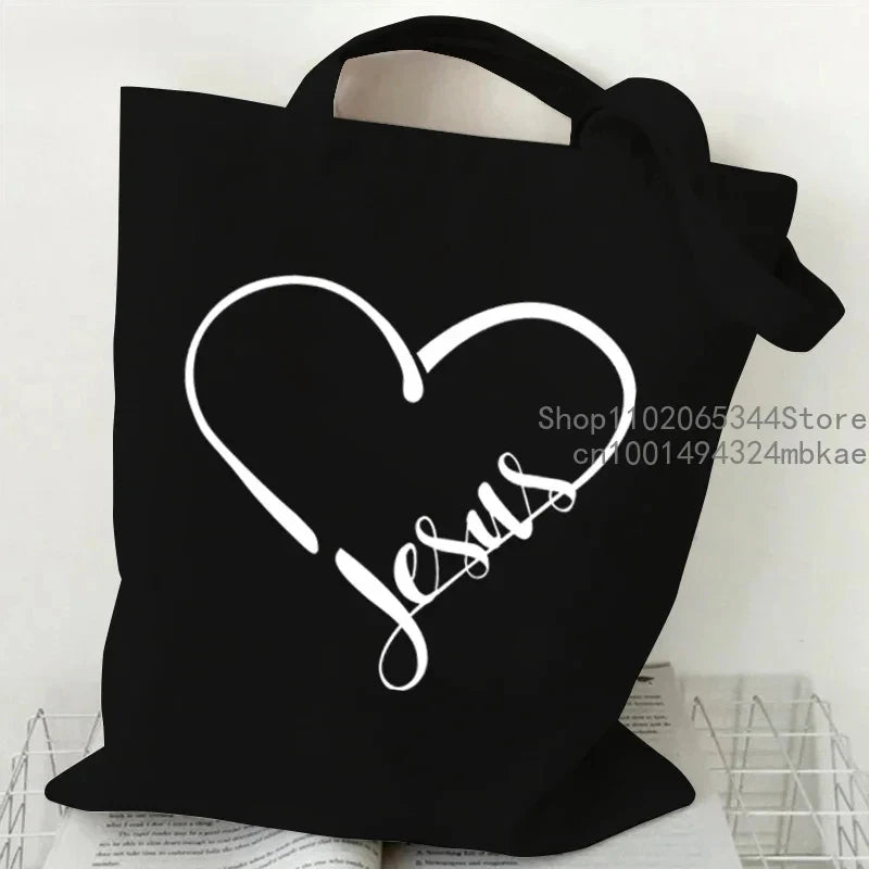 Modern Faith Statement Tote Bag