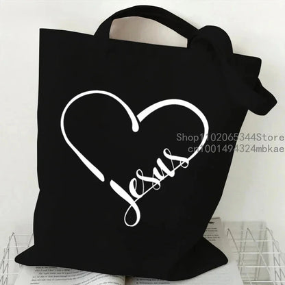 Modern Faith Statement Tote Bag