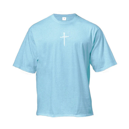 Minimalist Chest Cross T-Shirt