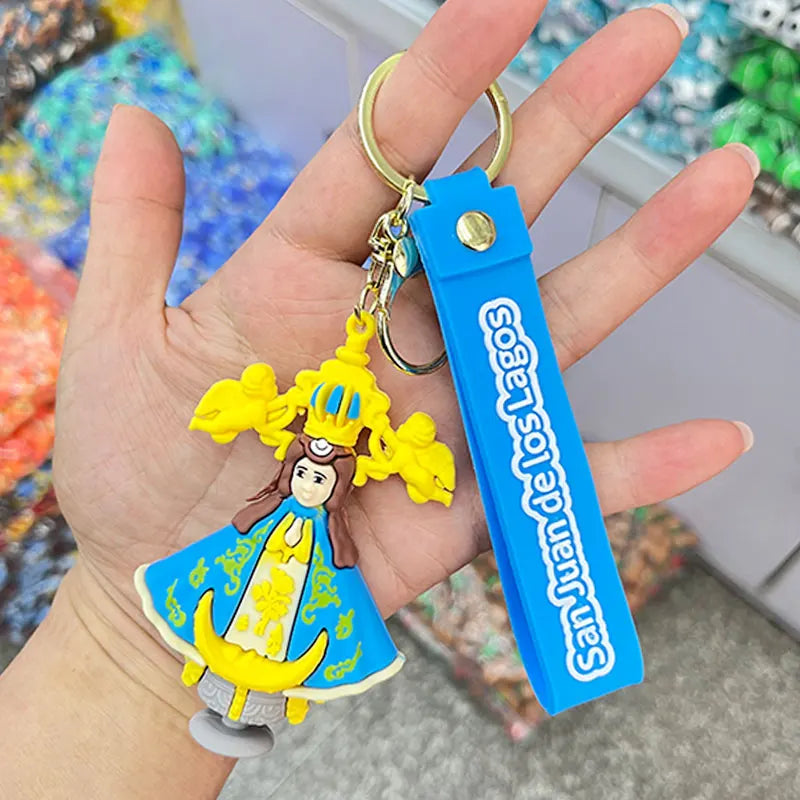 Soft PVC Devotional Keyrings