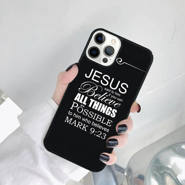 Faith in Christ iPhone Case