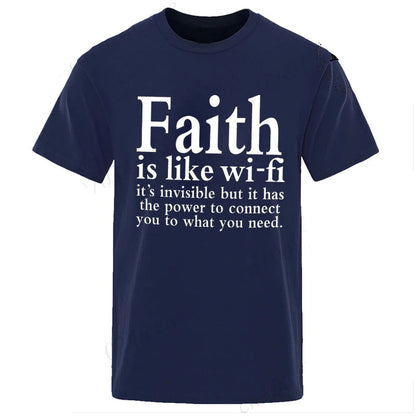 Faith Is Like WiFi Shirt 