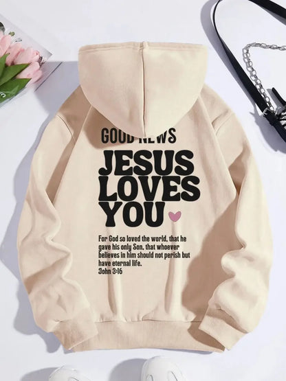 Jesus Loves You Hoodie 