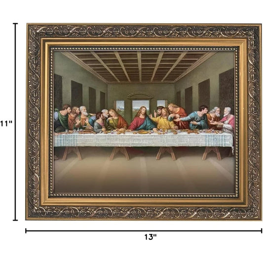 Holy Supper Christian Wall Art Ornate
