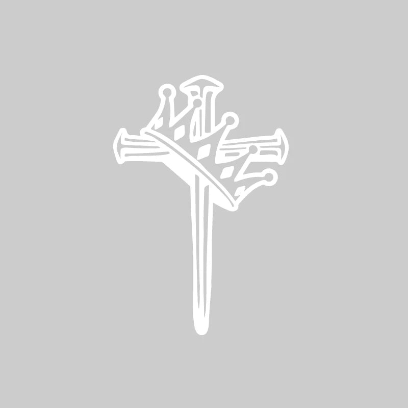 Jesus Loves You Car Sticker, Waterproof Faith Decal