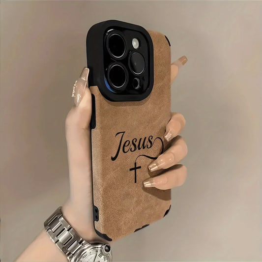 Jesus Print iPhone Case