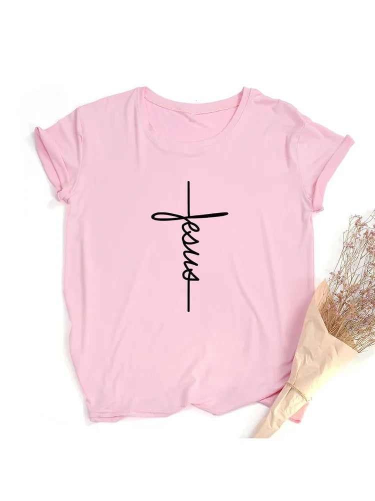 Jesus Cotton T-Shirt 