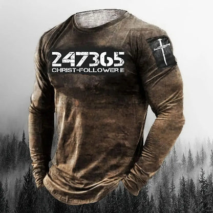 Religious Casual Long Sleeve Shirts 