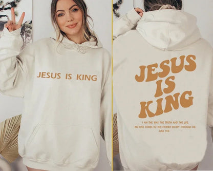 Jesus Is King Men’s Hoodie