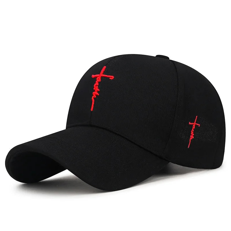 Faith Cross Christian Baseball Cap