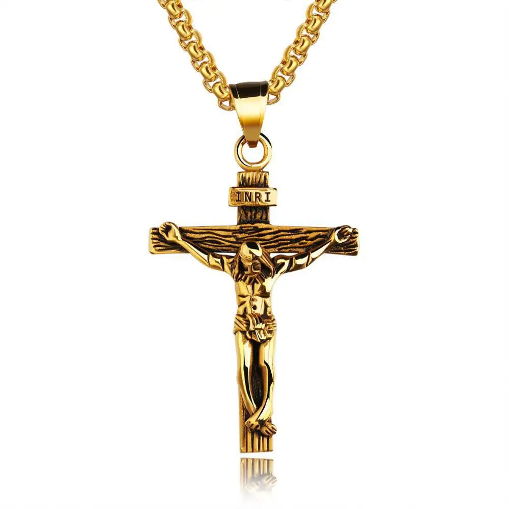 Christian Cross Pendant Necklace