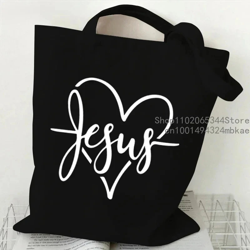 Modern Faith Statement Tote Bag
