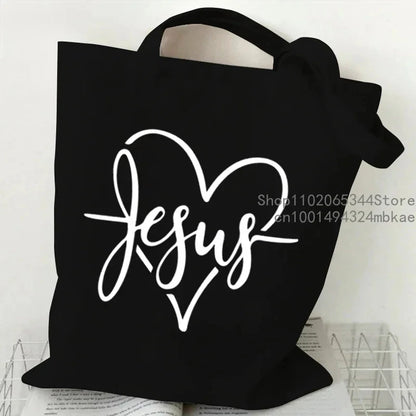 Modern Faith Statement Tote Bag