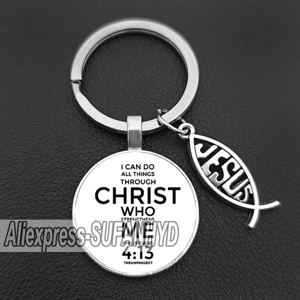 Devotional Medallion Keyring Set