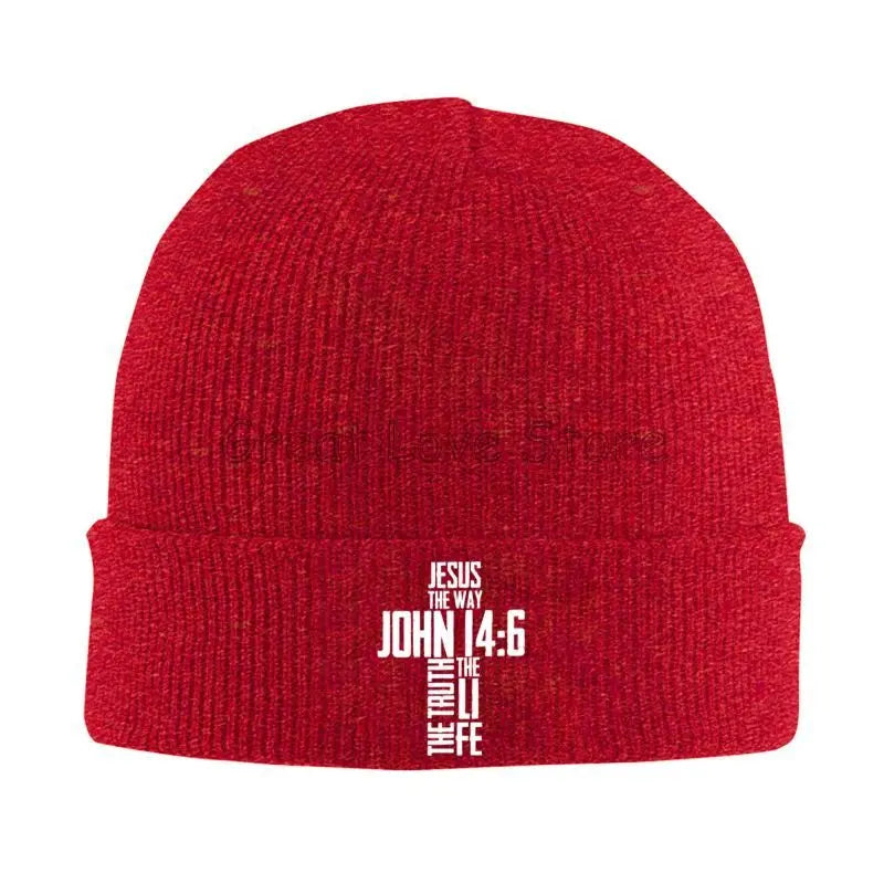 Christian John 14:6 Beanie Hat