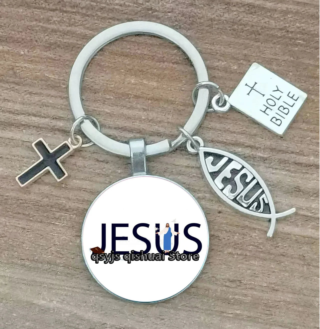 Christian Medallion Keyring Collection