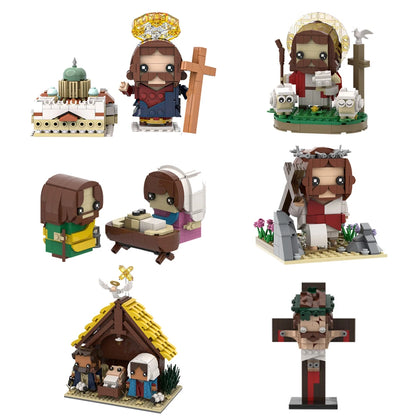 Son of God Jesus Building Blocks Set