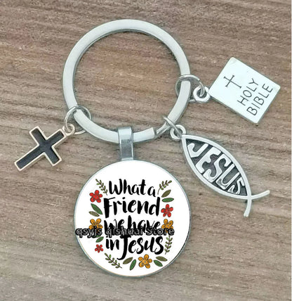 Christian Medallion Keyring Collection