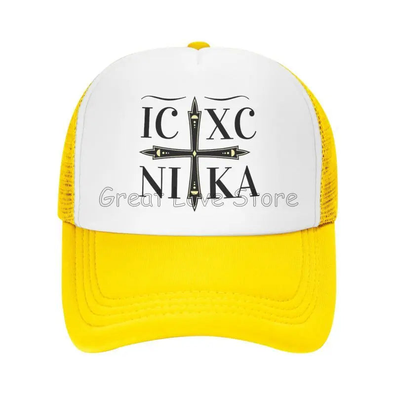 IC XC NIKA Orthodox Trucker Cap