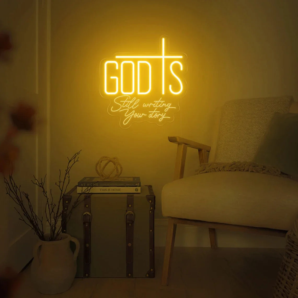 God Is LED Neon Sign