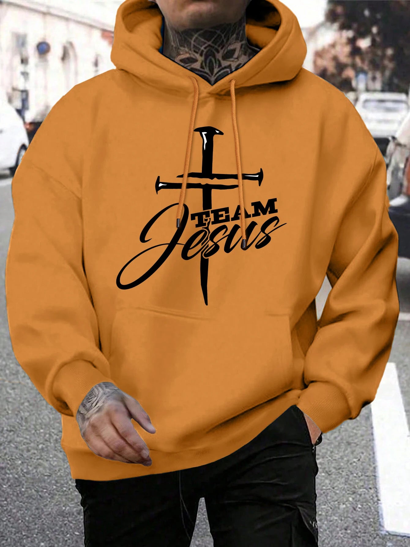 Team Jesus Letter Sweatshirt 