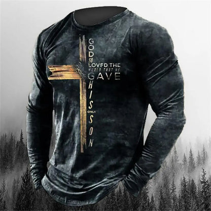Religious Casual Long Sleeve Shirts 