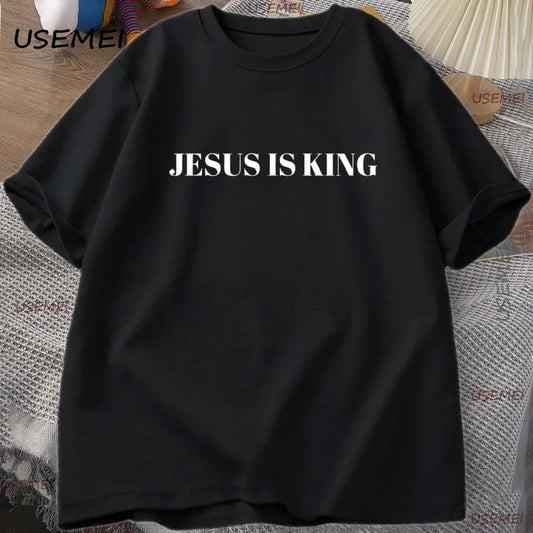 Camiseta Jesús Es Rey para Hombre