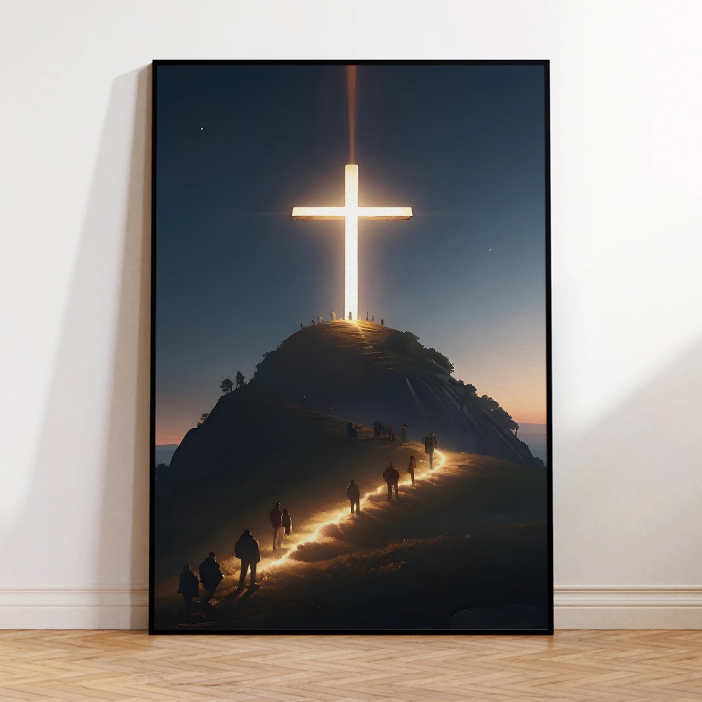 Christ Cross of the Mountain Wall Art 