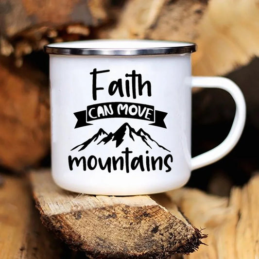 Faith Can Move Mountains Mugs