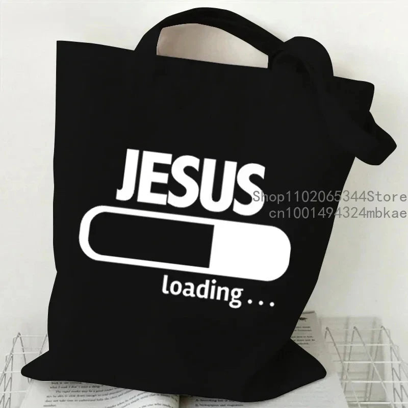 Modern Faith Statement Tote Bag