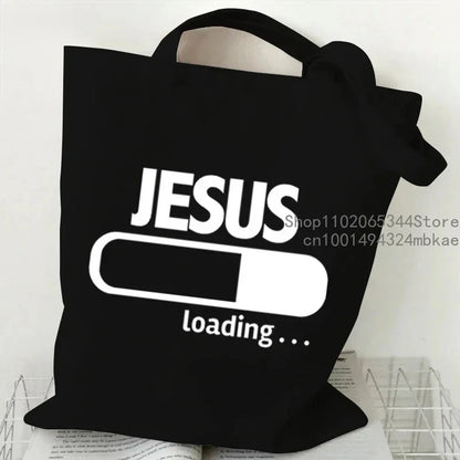 Modern Faith Statement Tote Bag